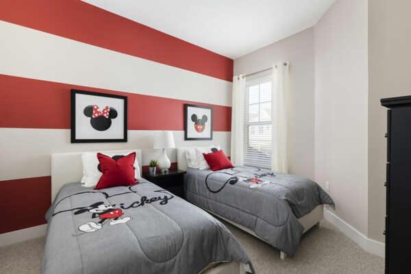 4 Bedroom 4 Ba Luxury Villa 5Min To Disneyworld 1804Ft² Free Gym Orlando Eksteriør billede
